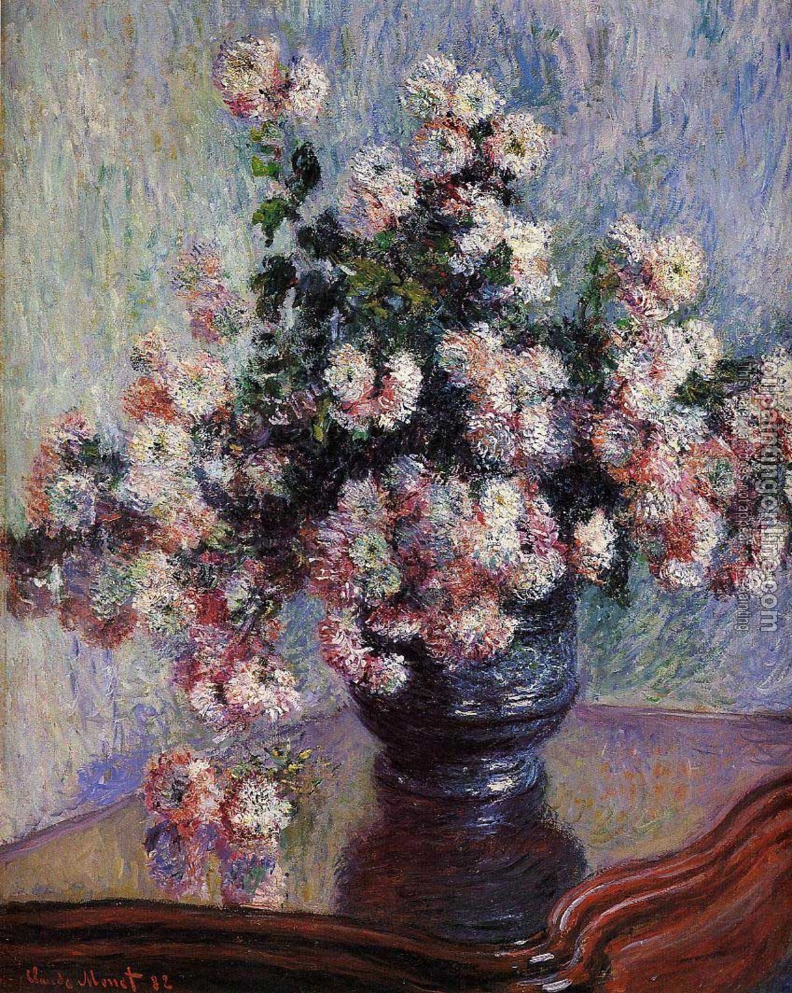 Monet, Claude Oscar - Chrysanthemums